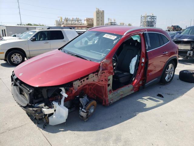 W1N4N4GB3NJ356843 - 2022 MERCEDES-BENZ GLA 250 RED photo 1