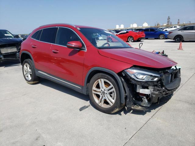 W1N4N4GB3NJ356843 - 2022 MERCEDES-BENZ GLA 250 RED photo 4