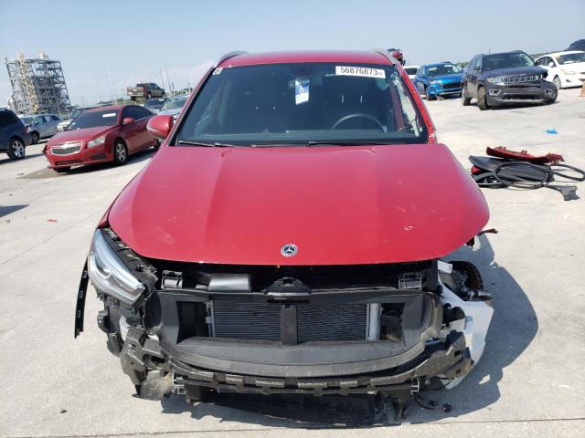 W1N4N4GB3NJ356843 - 2022 MERCEDES-BENZ GLA 250 RED photo 5