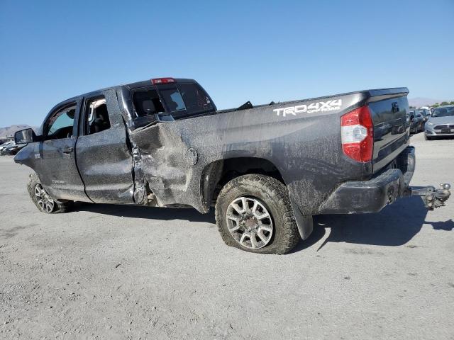 5TFCW5F10GX020663 - 2016 TOYOTA TUNDRA DOUBLE CAB SR/SR5 GRAY photo 2
