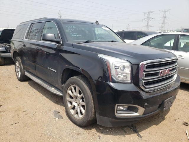 1GKS2GKC0FR210819 - 2015 GMC YUKON XL K1500 SLE BLACK photo 4