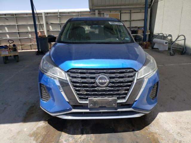 3N1CP5BV7NL493851 - 2022 NISSAN KICKS S BLUE photo 5