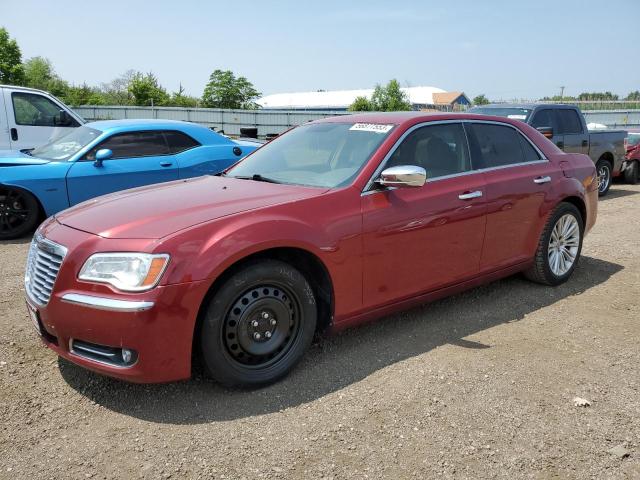 2C3CA5CG9BH560988 - 2011 CHRYSLER 300 LIMITED RED photo 1
