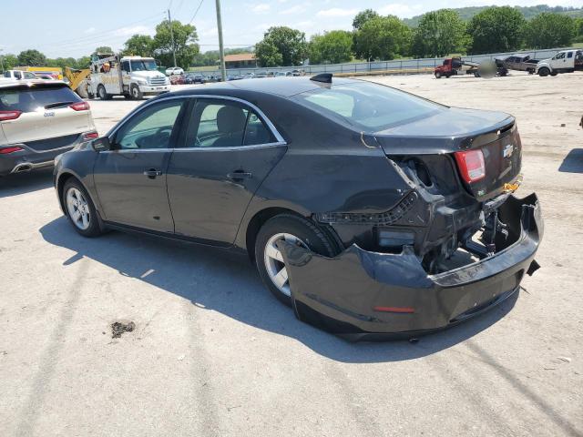 1G11C5SLXFF166704 - 2015 CHEVROLET MALIBU 1LT BLACK photo 2