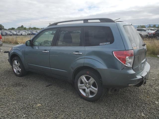 JF2SH64669H793789 - 2009 SUBARU FORESTER 2.5X LIMITED TURQUOISE photo 2