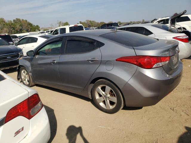 KMHDH4AE7DU905745 - 2013 HYUNDAI ELANTRA GLS GRAY photo 2