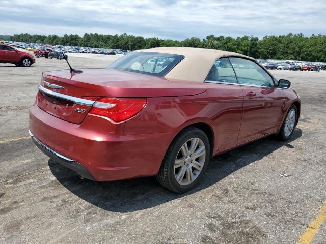 1C3BCBEGXCN214670 - 2012 CHRYSLER 200 TOURING MAROON photo 3