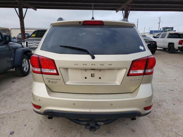 3D4PG9FG0BT544686 - 2011 DODGE JOURNEY LUX TAN photo 6