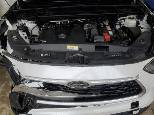 5TDGZRBH4NS195276 - 2022 TOYOTA HIGHLANDER XLE WHITE photo 12