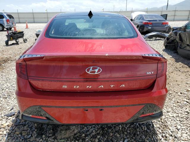 KMHL44J22PA273367 - 2023 HYUNDAI SONATA SEL PLUS RED photo 6