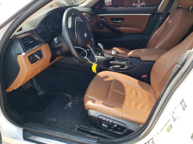 WBA4A7C58FD413541 - 2015 BMW 428 XI GRAN COUPE WHITE photo 7