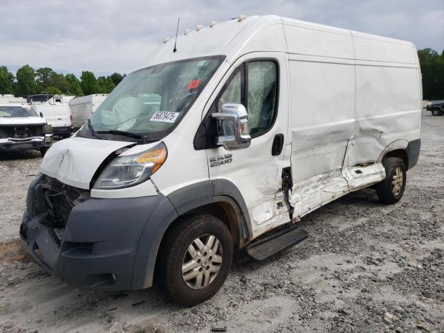 3C6TRVDGXEE123981 - 2014 RAM PROMASTER 2500 HIGH WHITE photo 1