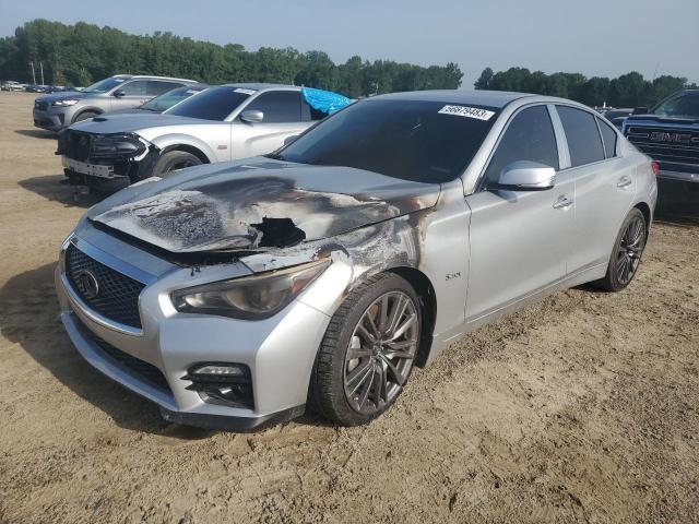 JN1FV7AP2GM420882 - 2016 INFINITI Q50 RED SPORT 400 SILVER photo 1