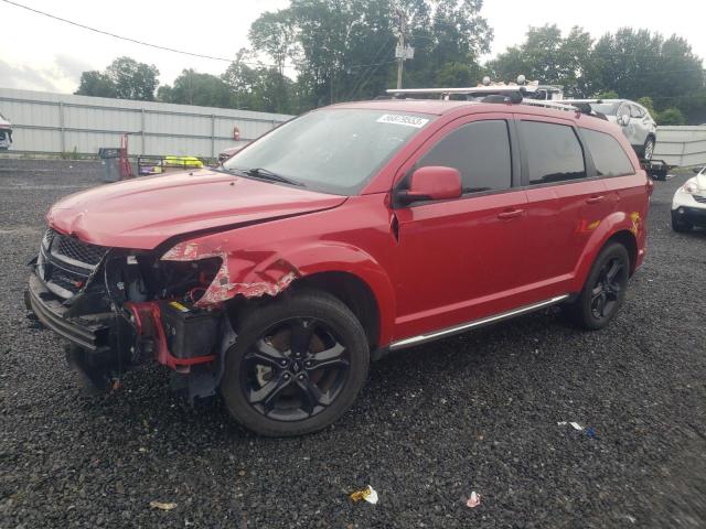 3C4PDCGB3JT216635 - 2018 DODGE JOURNEY CROSSROAD RED photo 1