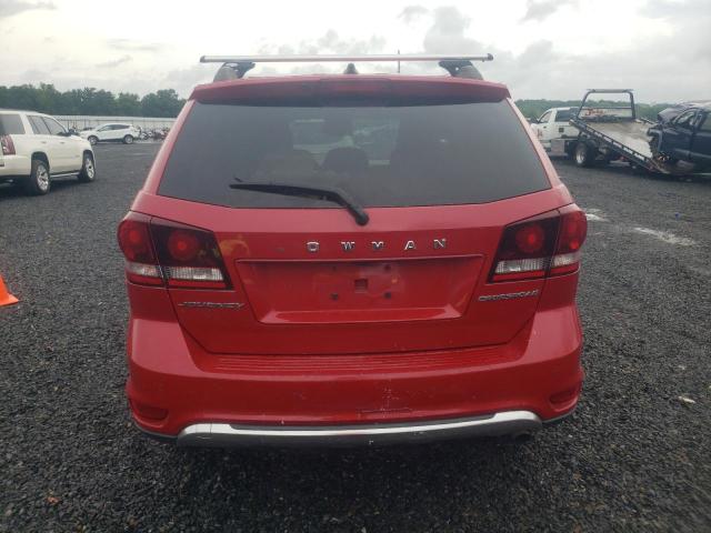 3C4PDCGB3JT216635 - 2018 DODGE JOURNEY CROSSROAD RED photo 6