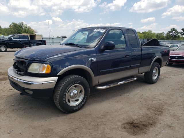 1FTRX18L81NB31883 - 2001 FORD F150 BLUE photo 1