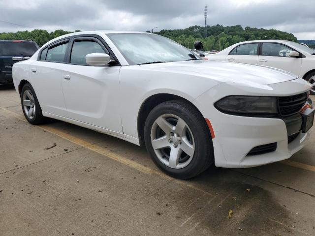 2C3CDXAG6GH347395 - 2016 DODGE CHARGER POLICE WHITE photo 4