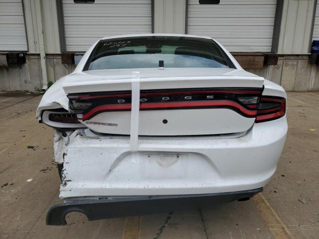 2C3CDXAG6GH347395 - 2016 DODGE CHARGER POLICE WHITE photo 6