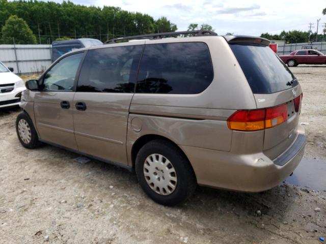 5FNRL18594B026852 - 2004 HONDA ODYSSEY LX TAN photo 2