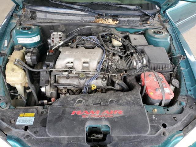 1G2NW52E4XM890939 - 1999 PONTIAC GRAND AM GT GREEN photo 11