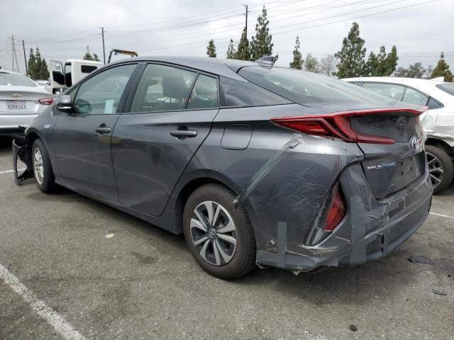 JTDKARFP2J3087074 - 2018 TOYOTA PRIUS PRIM ნაცრისფერი ფოტო 2