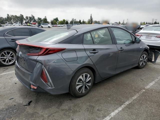 JTDKARFP2J3087074 - 2018 TOYOTA PRIUS PRIM ნაცრისფერი ფოტო 3