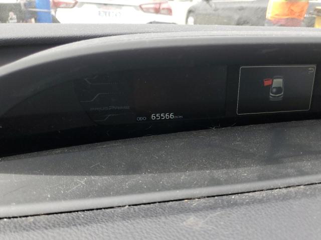 JTDKARFP2J3087074 - 2018 TOYOTA PRIUS PRIM ნაცრისფერი ფოტო 9