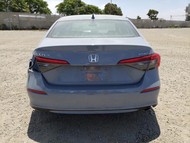 2HGFE2F56NH604361 - 2022 HONDA CIVIC SPORT 灰色 照片 6