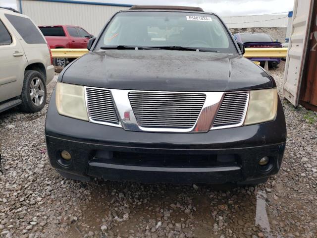 5N1AR18U96C637902 - 2006 NISSAN PATHFINDER LE 黑色 照片 5