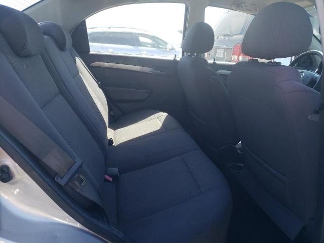 KL1TD566X7B055698 - 2007 CHEVROLET AVEO BASE Gümüş foto 10