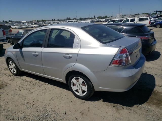 KL1TD566X7B055698 - 2007 CHEVROLET AVEO BASE Gümüş foto 2