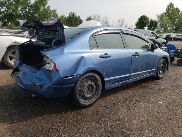 2HGFA16469H031755 - 2009 HONDA CIVIC DX-G BLUE photo 3