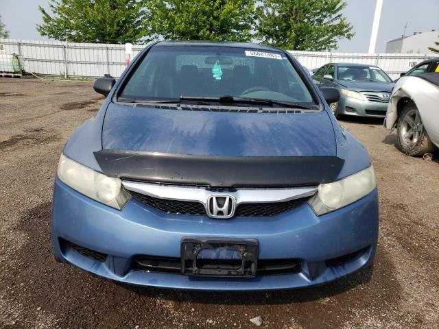 2HGFA16469H031755 - 2009 HONDA CIVIC DX-G BLUE photo 5