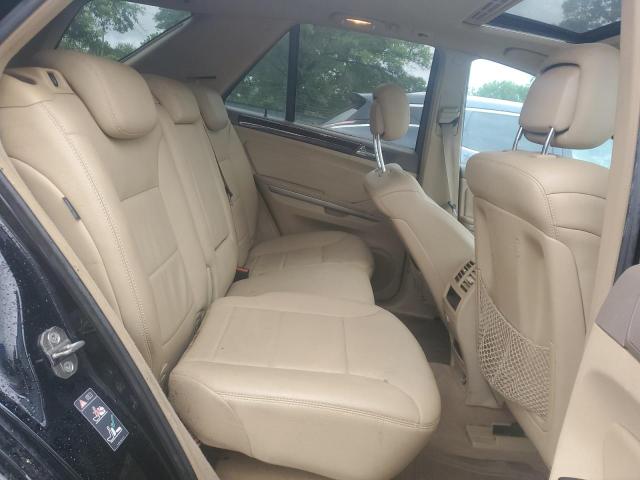 4JGBB8GB1AA589267 - 2010 MERCEDES-BENZ ML 350 4MATIC BLACK photo 11