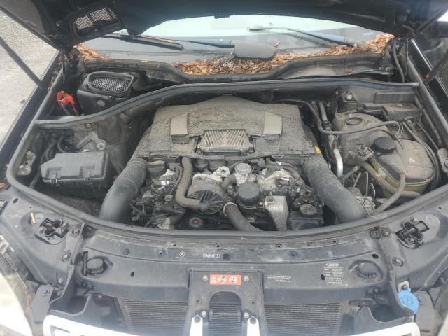 4JGBB8GB1AA589267 - 2010 MERCEDES-BENZ ML 350 4MATIC BLACK photo 12