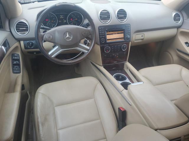 4JGBB8GB1AA589267 - 2010 MERCEDES-BENZ ML 350 4MATIC BLACK photo 8