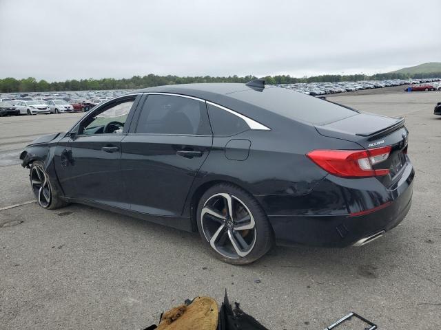 1HGCV1F31JA126175 - 2018 HONDA ACCORD SPORT შავი ფოტო 2