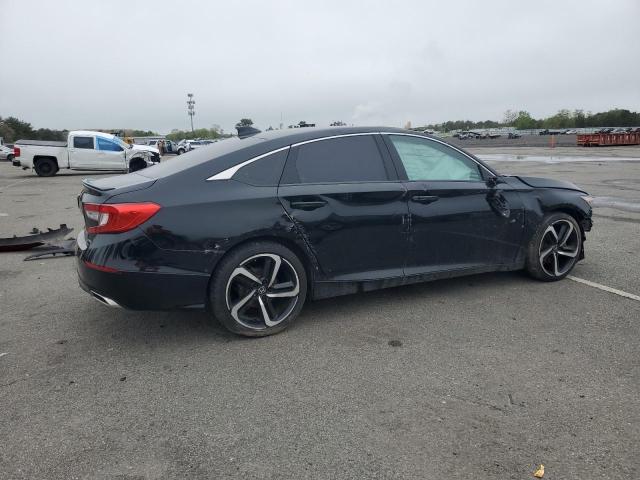 1HGCV1F31JA126175 - 2018 HONDA ACCORD SPORT შავი ფოტო 3