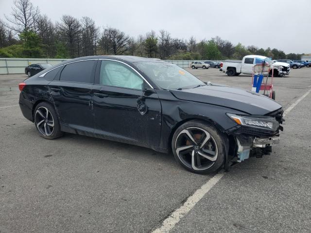 1HGCV1F31JA126175 - 2018 HONDA ACCORD SPORT შავი ფოტო 4