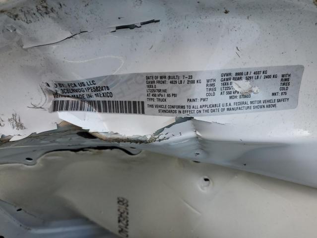 3C6LRVDG1PE582478 - 2023 RAM PROMASTER 2500 HIGH WHITE photo 13