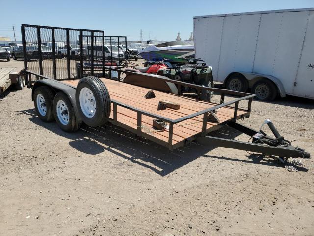 4S9BU1424PS412750 - 2023 UTILITY TRAILER BLACK photo 1