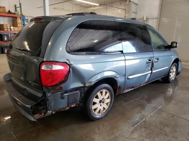 2A4GP54L37R243873 - 2007 CHRYSLER TOWN & COU TOURING BLUE photo 3