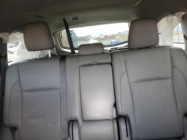 5TDJKRFH1GS505861 - 2016 TOYOTA HIGHLANDER XLE SILVER photo 10