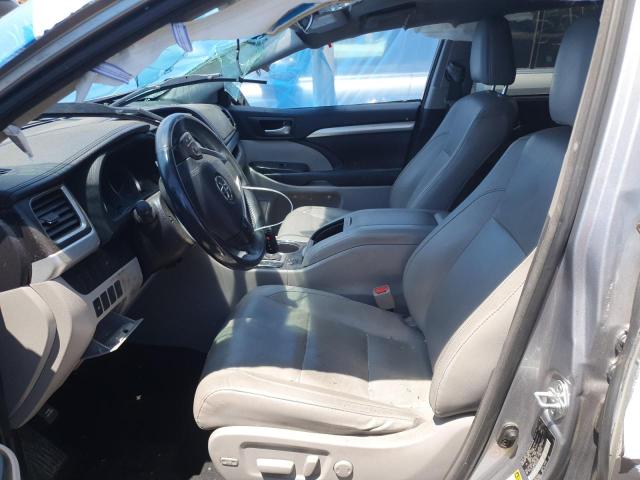 5TDJKRFH1GS505861 - 2016 TOYOTA HIGHLANDER XLE SILVER photo 7