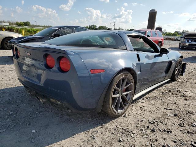 1G1YK2DE1B5103439 - 2011 CHEVROLET CORVETTE Z06 BLUE photo 3