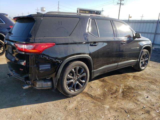 1GNEVJKW0MJ116076 - 2021 CHEVROLET TRAVERSE RS BLACK photo 3