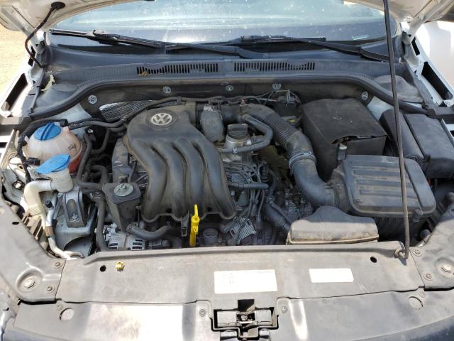 3VW2K7AJXEM312119 - 2014 VOLKSWAGEN JETTA BASE 白色 照片 11