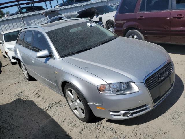 WAUKF78E17A175651 - 2007 AUDI A4 2.0T AVANT QUATTRO SILVER photo 4