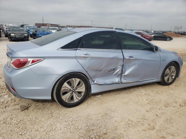 KMHEC4A4XDA091814 - 2013 HYUNDAI SONATA HYBRID BLUE photo 3