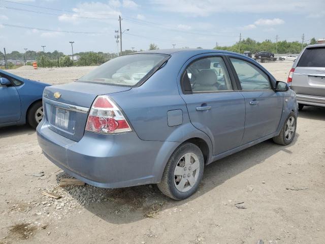 KL1TD56627B157349 - 2007 CHEVROLET AVEO BASE BLUE photo 3